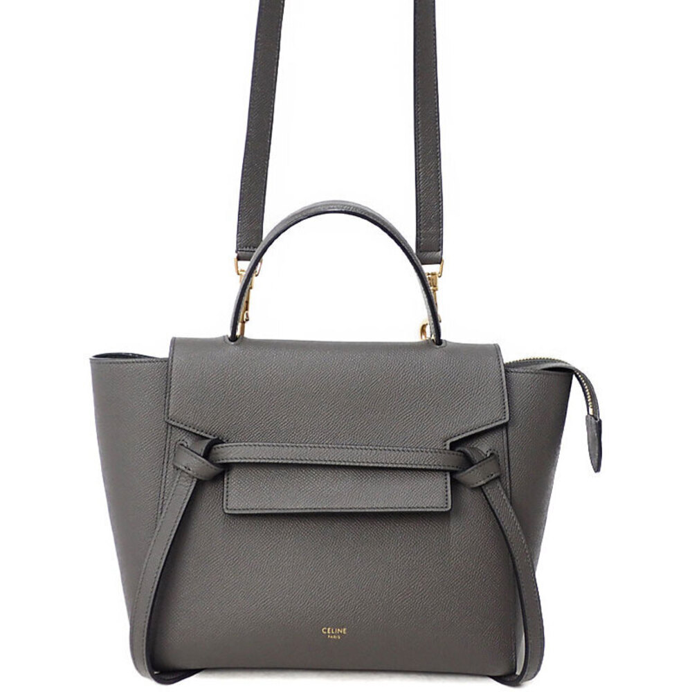 Celine Belt Bag 2way Crossbody Calfskin Leather